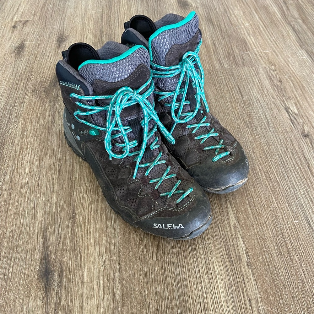 Women's Alpine Trainer Gortex Hiking Boots - Salewa